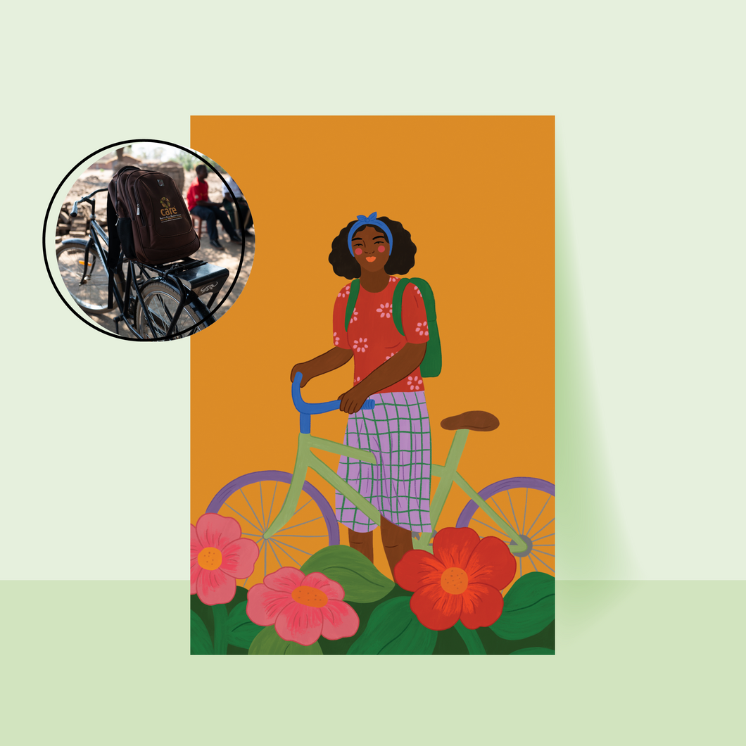 A bicycle for a health worker